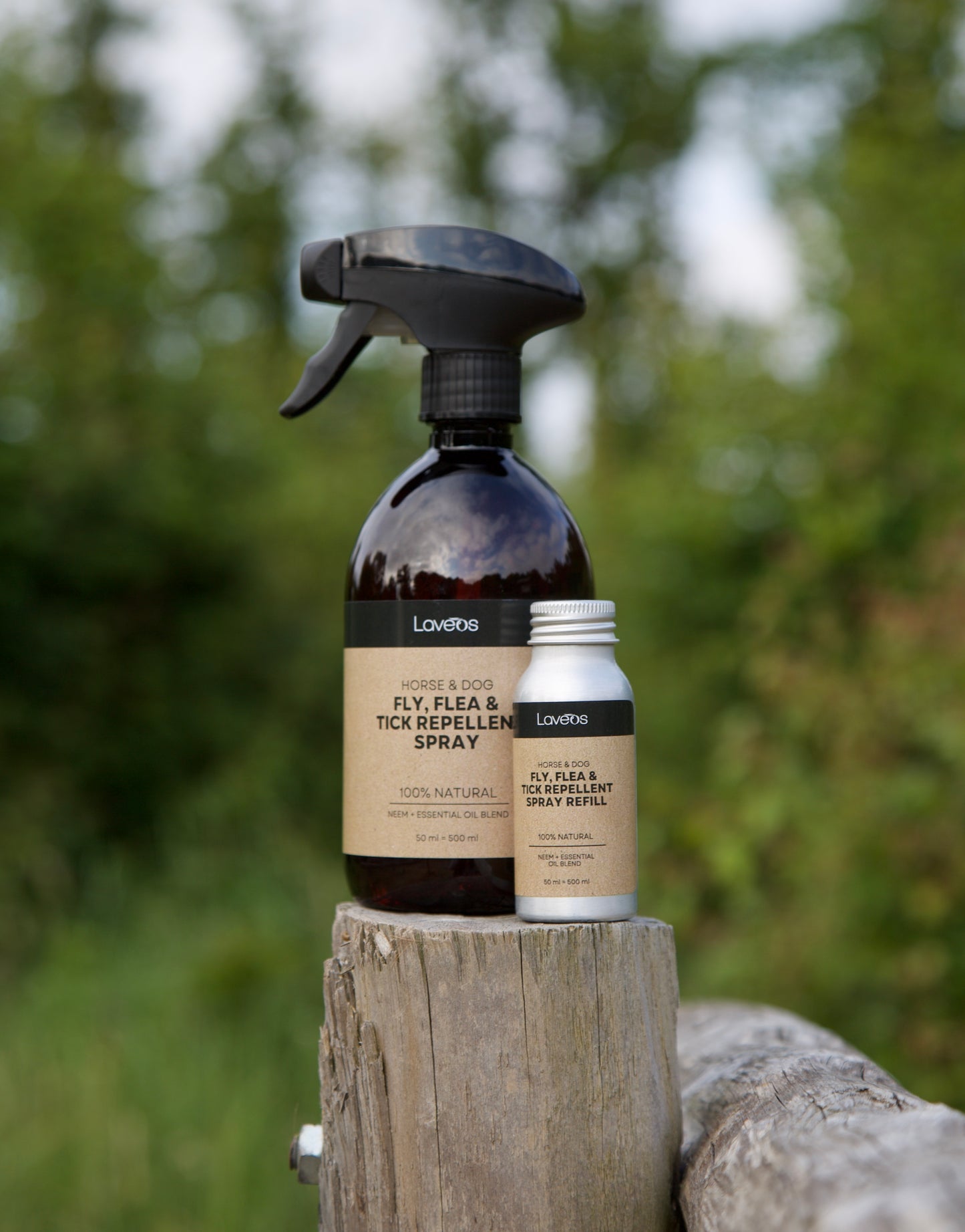 Fly, Flea & Tick Repellent Spray (incl. Flacon)